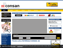 Tablet Screenshot of materialsconsan.com